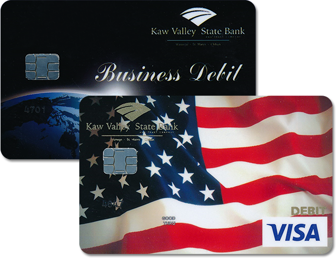 KVSB Chip Debit and Business Debit Cards